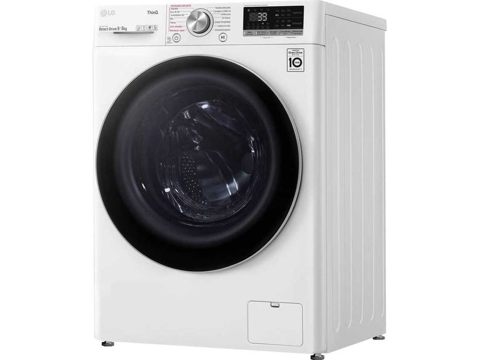 Máquina de Lavar e Secar Roupa LG 6/9 kg - 1400 rpm - Branco