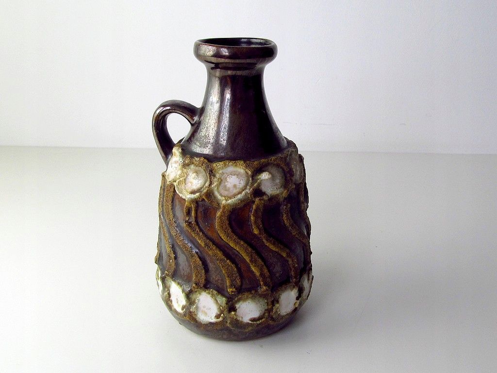 strehla fat lava wazon ceramiczny 1960/70