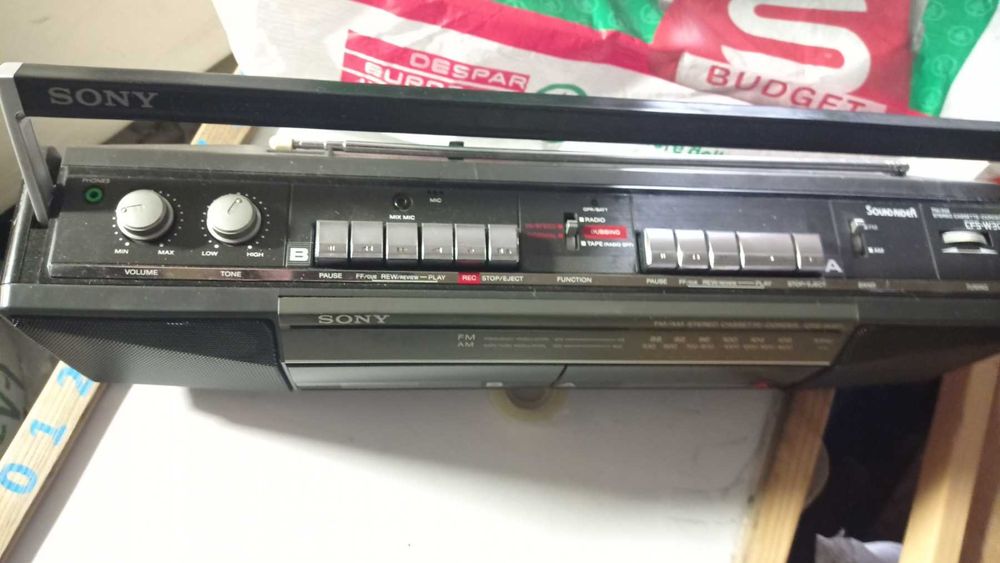 Sony програвач касетний