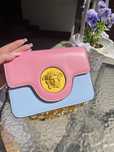 Torebka versace pastelowa niebieska pudrowa rozowa