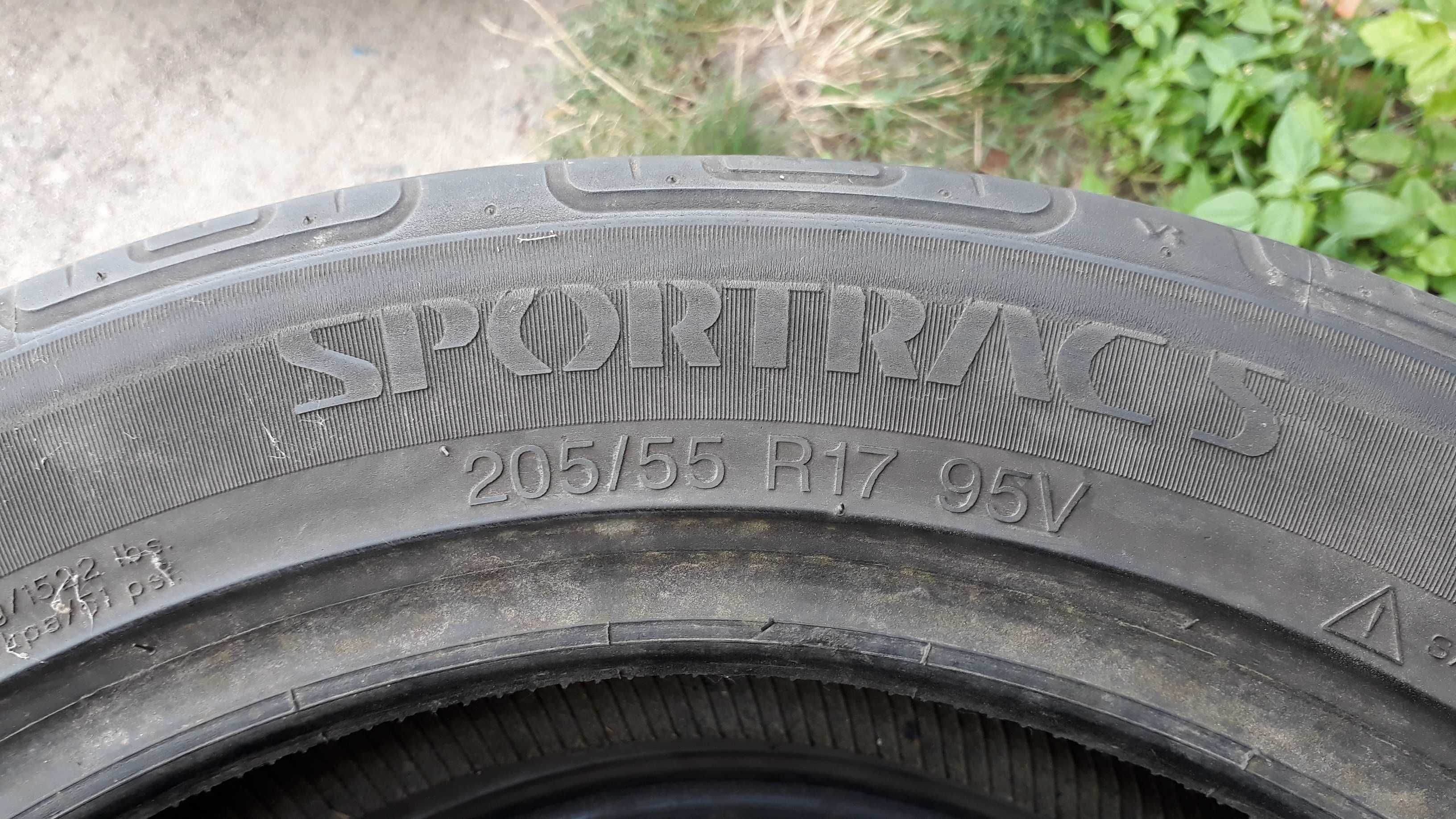 РАСПАРОВКИ: летняя 205/55R17 хорошее состояние + другие