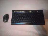 Комплект беспроводный (клавиатура + мыша) G-CUBE GRKSA-610SS