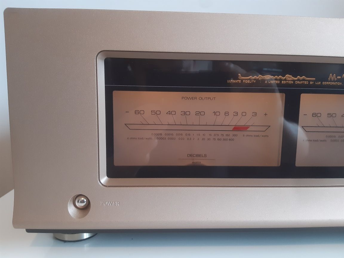 LUXMAN M-7i  SIGNATURE Końcówka Mocy BTL460watt XLR Speakon JAK NOWA
