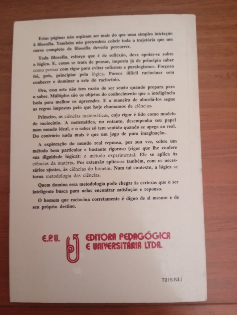 Curso de filosofia Lógica e Metodologias
