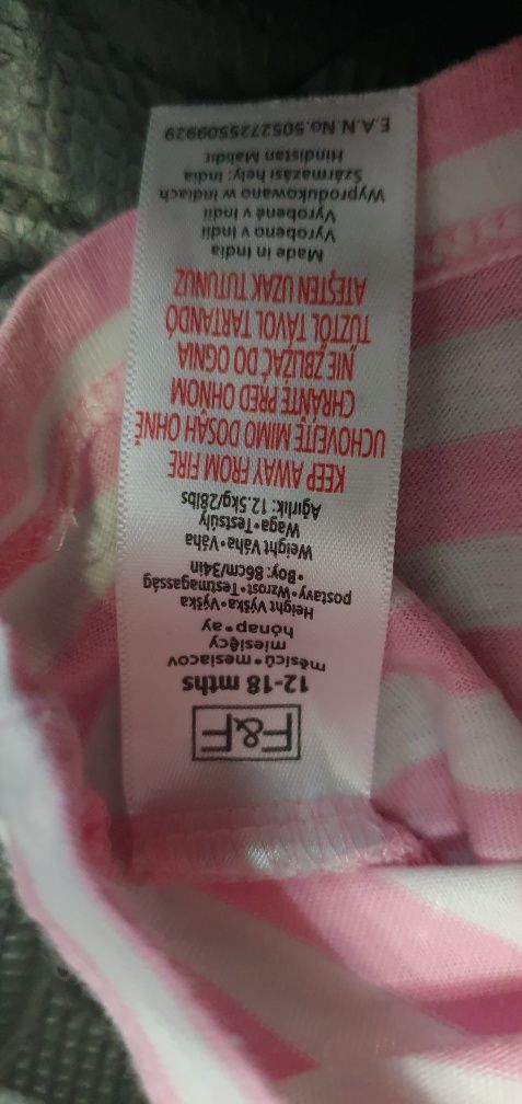 Koszulka  body F&F dla dziewczynki