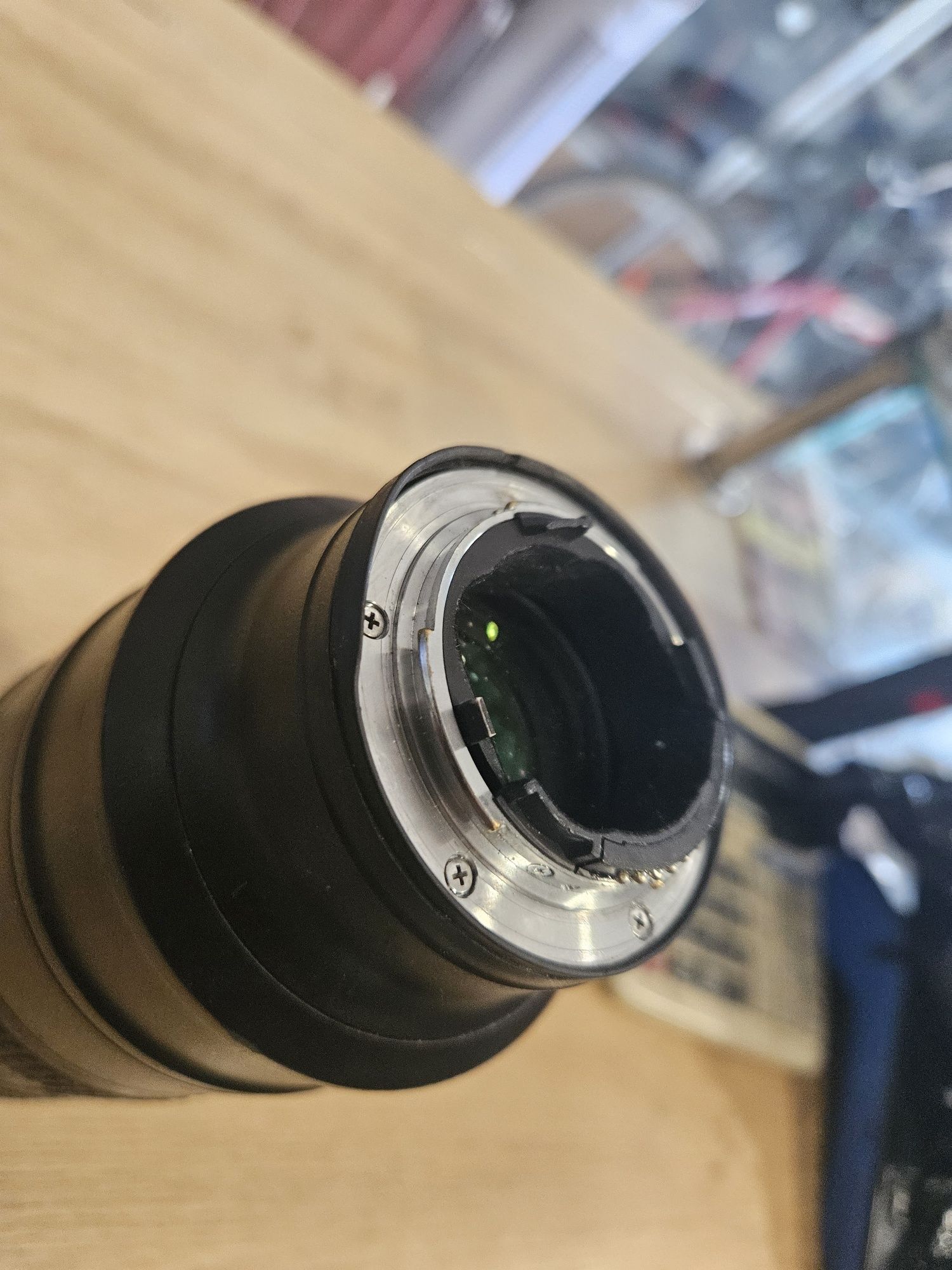 Obiektyw Nikon made in Japan swm vr Ed if
