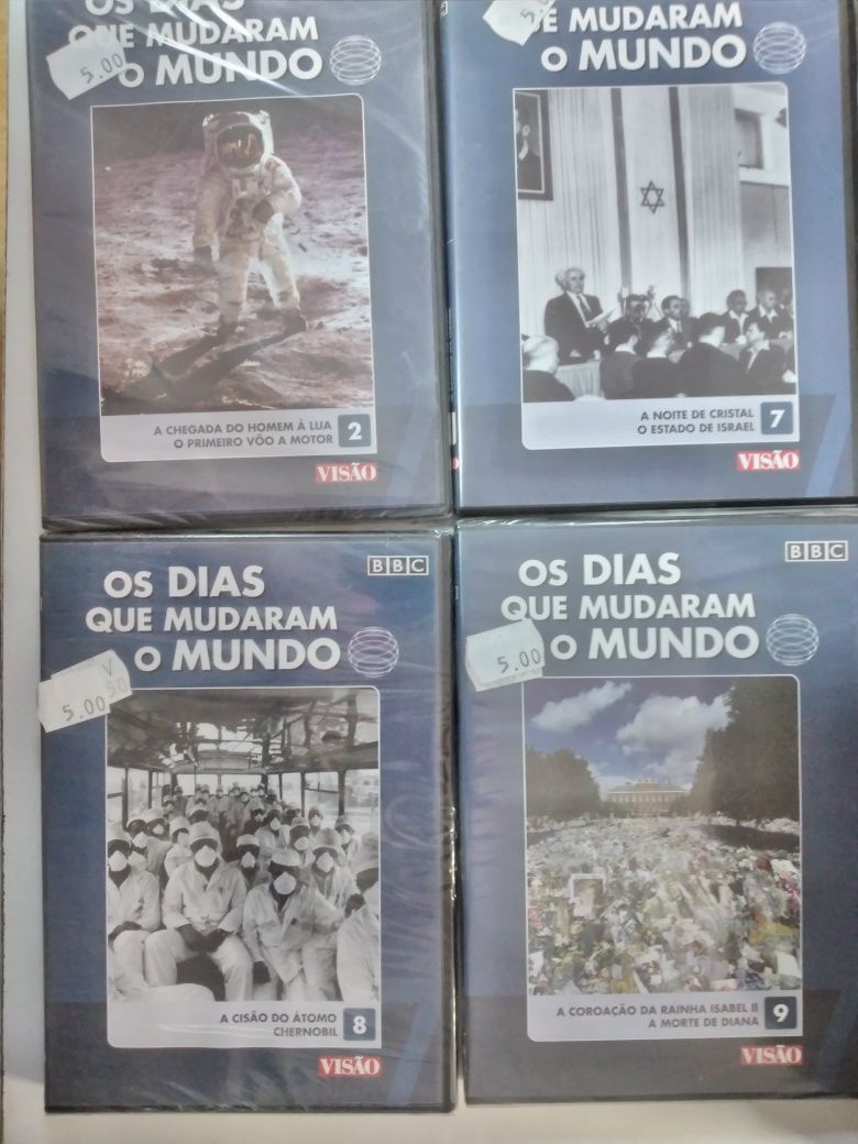 Dvds - os dias q mudaram o mundo