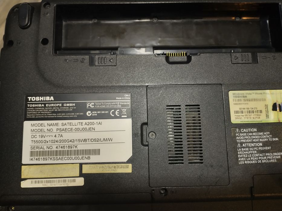 Toshiba Satellite A200-1AI