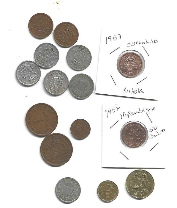 Lote 15 Moedas do Ultramar