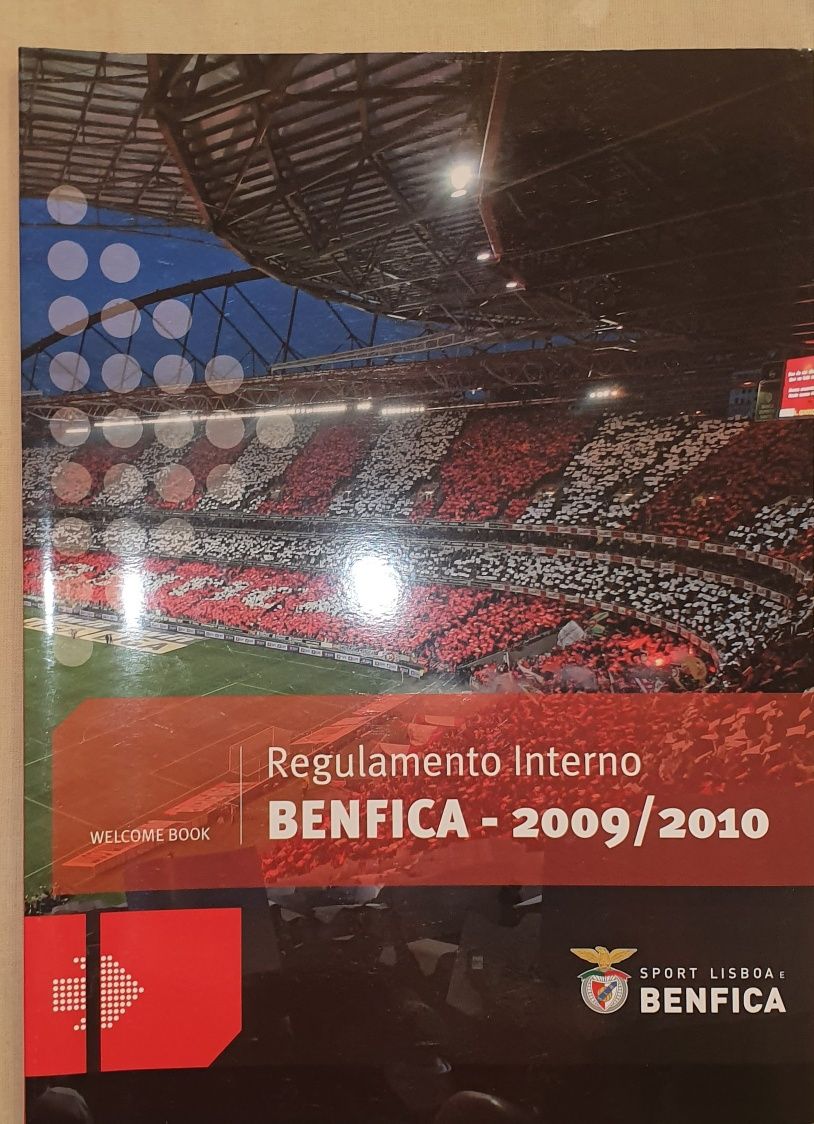 Regulamento interno Benfica raro futebol