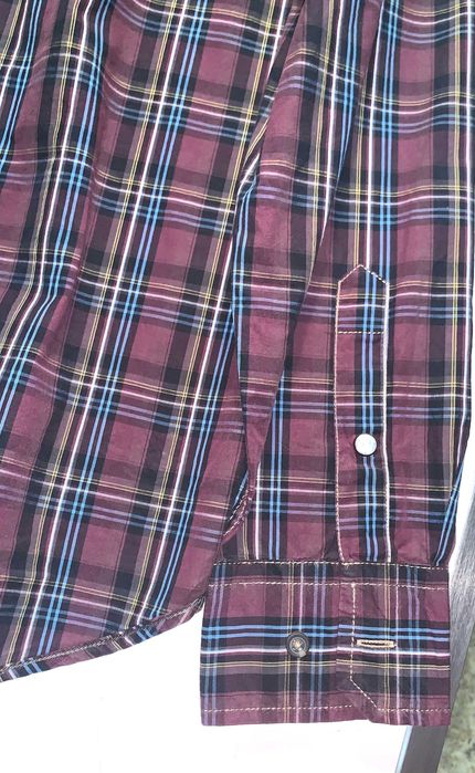Camisa xadrez Red Oak L