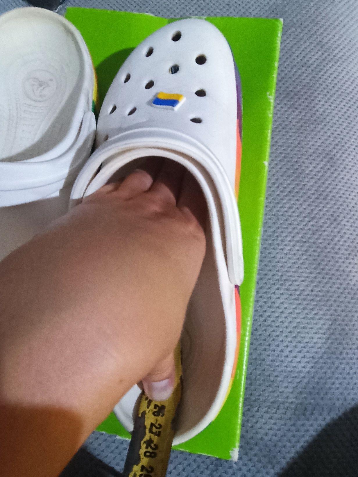 Crocs 41 р білі.