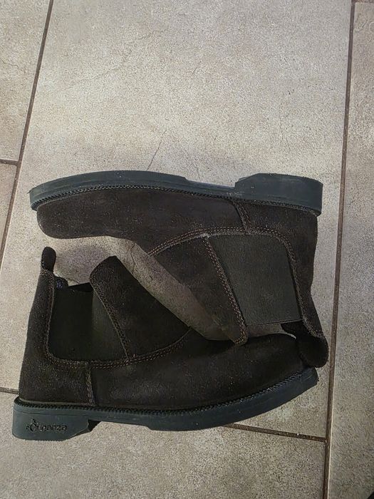 Sztylbety jeździeckie Fouganza zamszowe 32