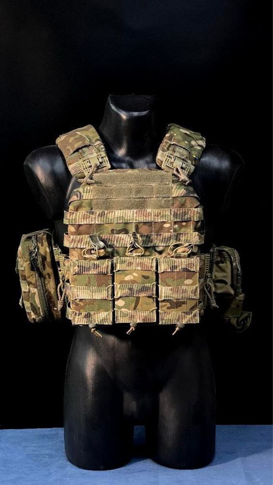 Плитоноска БЕЗ ПІДСУМКІВ на швидкозкидах cordura irr пропитка