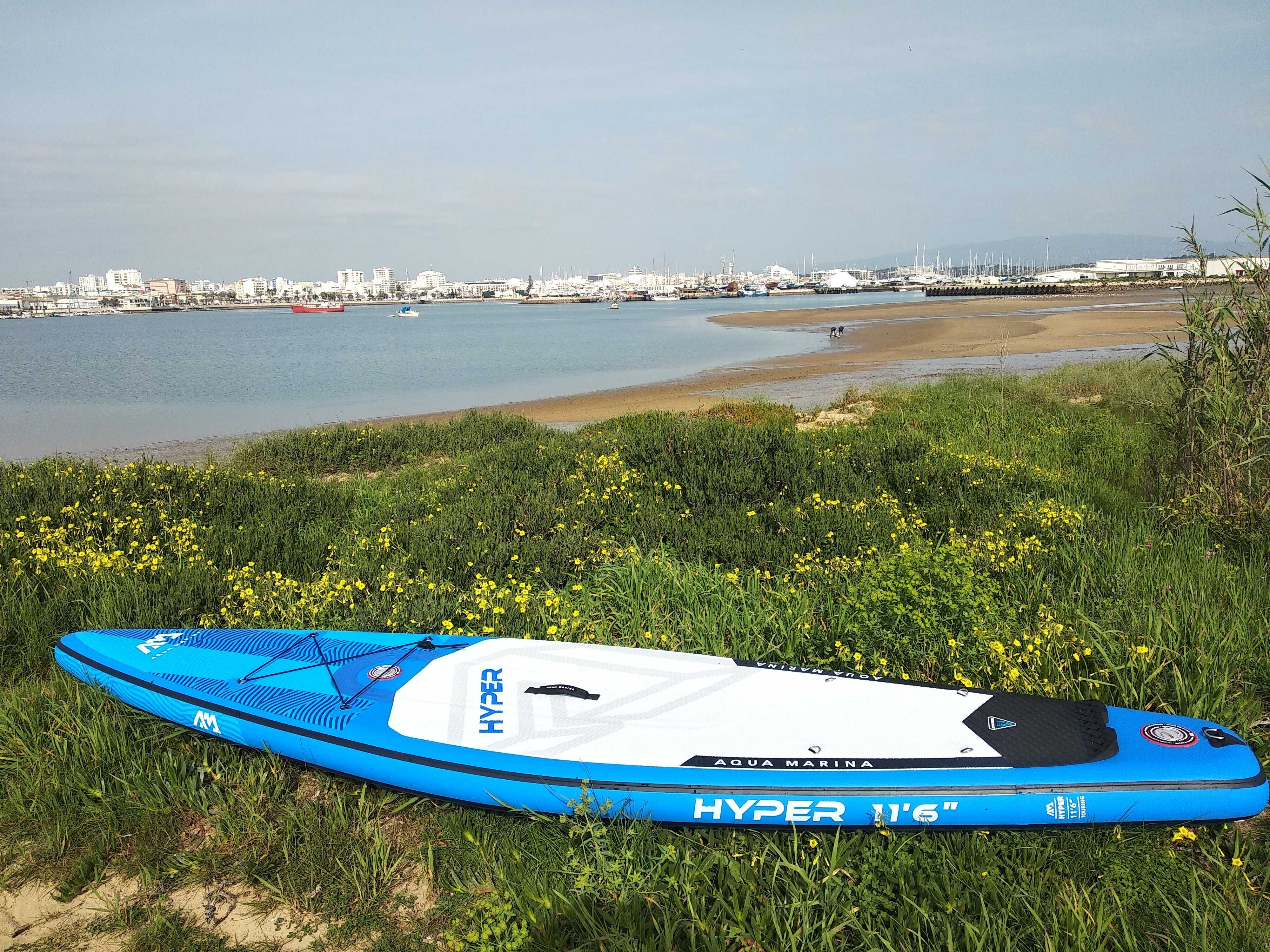Prancha Sup Paddle Aqua Marina Hyper 11,6 x 31 usada