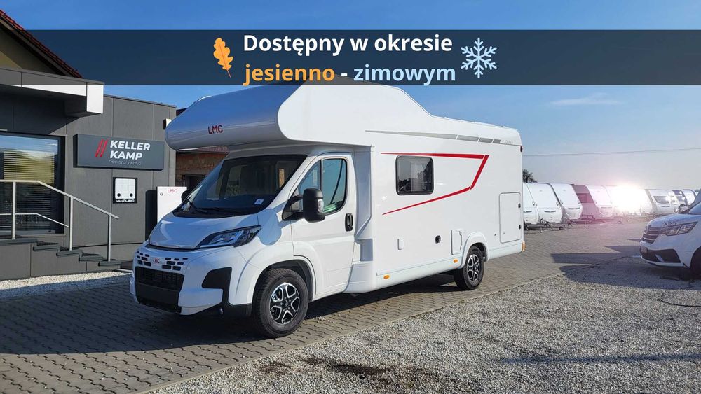 Wynajem Kamper Alkowa 2025 LMC A690 6 osobowy Automat Śląsk KellerKamp