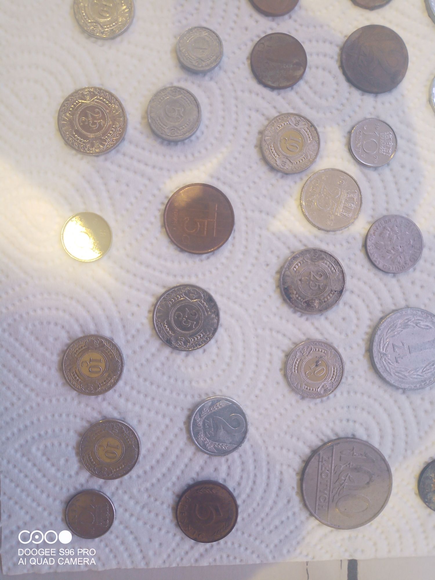 Monety rożne stare