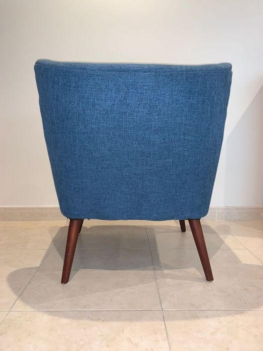 Cadeirão  de cor azul