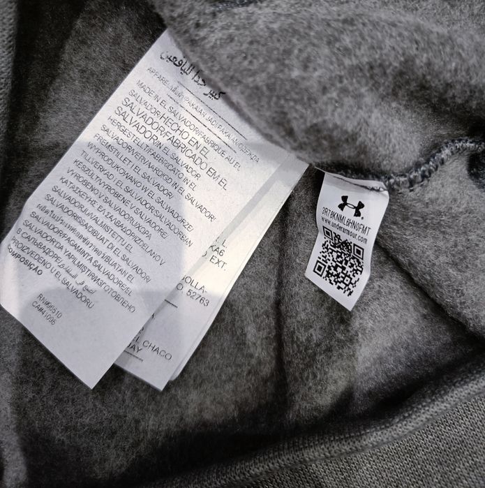 Кофта Худи Under Armour Size S Original Fleece