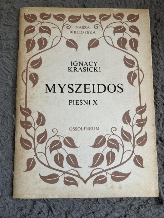 „Myszeidos pieśni X” Ignacy Krasicki