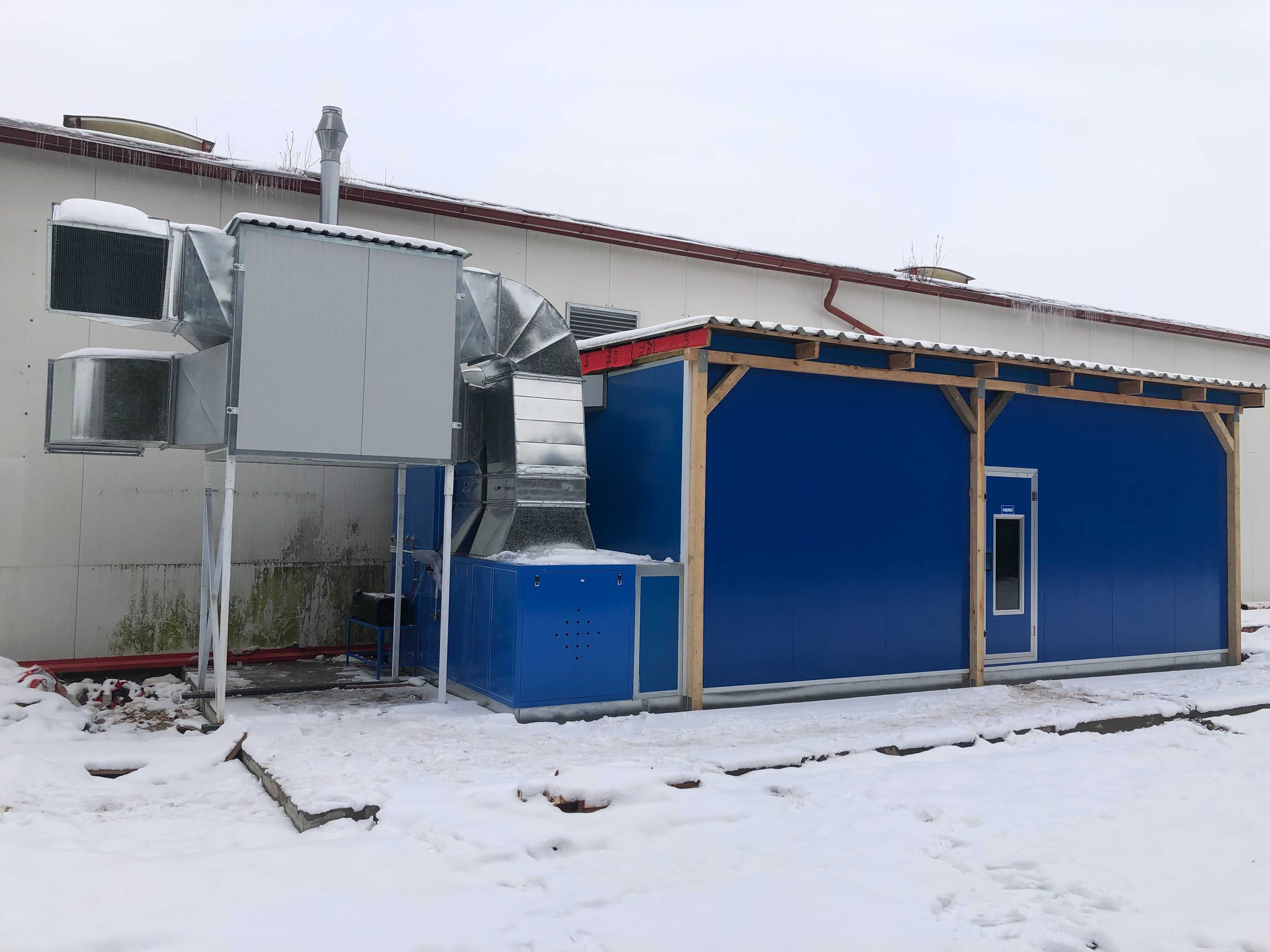 Kabina lakiernicza do BUSÓW komora lakiernia malarnia FOBO
