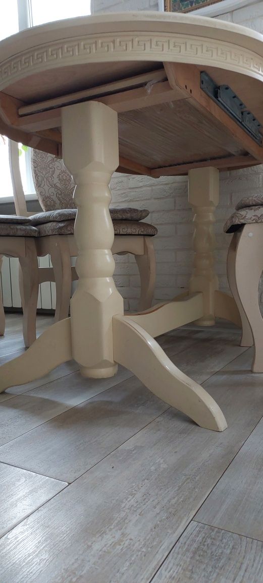 Набір "БРЕН НЬЮ" стіл та стільці 1+4 (1200×800+400).