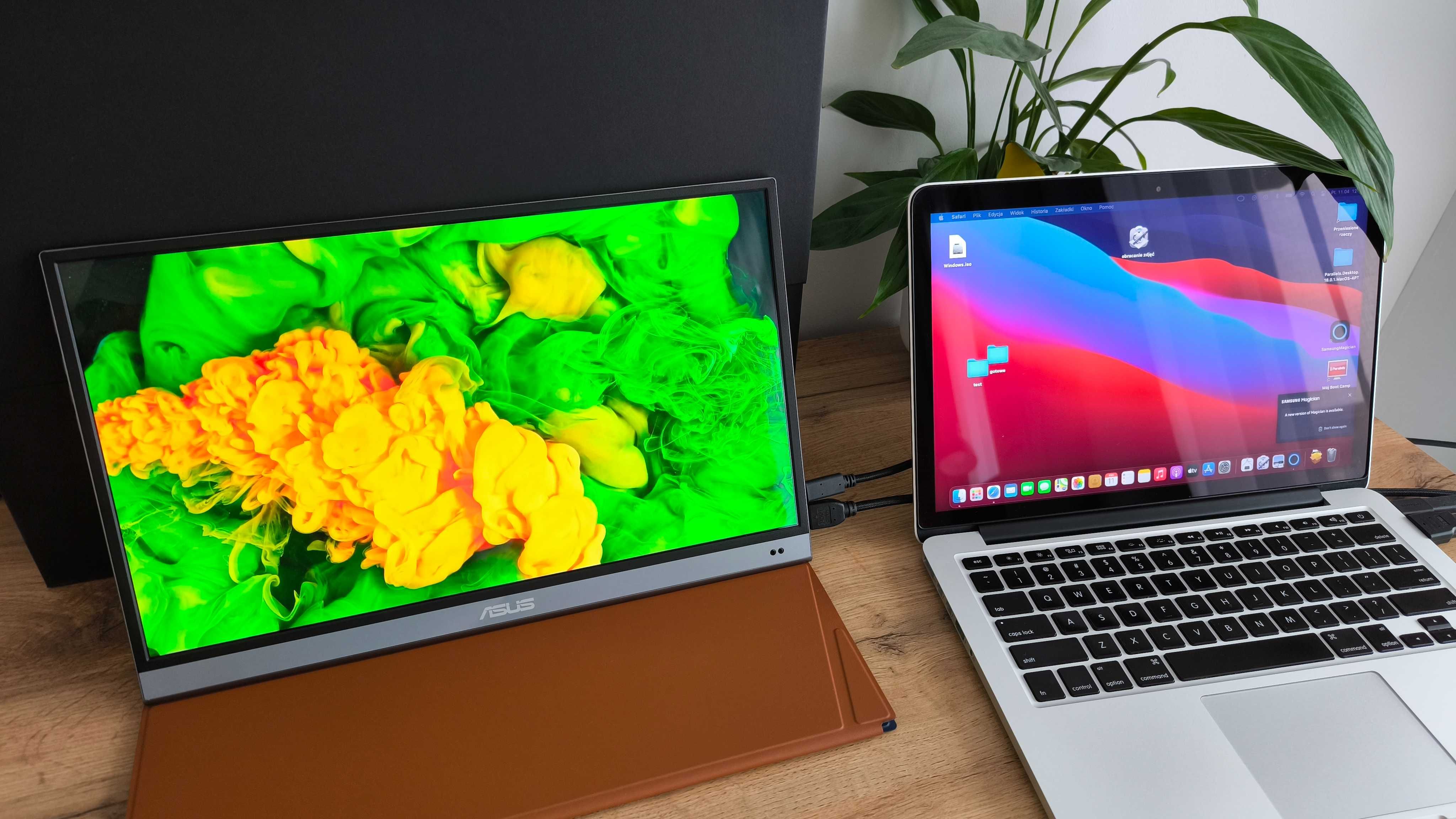 Monitor przenośny ASUS ZenScreen OLED MQ16AH