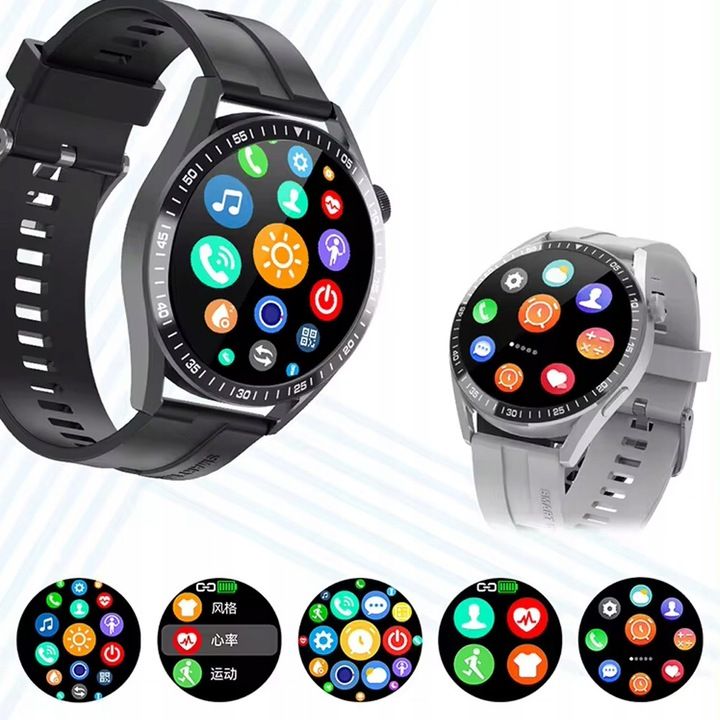 Smartwatch Zegarek Męski Polskie Menu Rozmowy Sport Smart Watch Męski