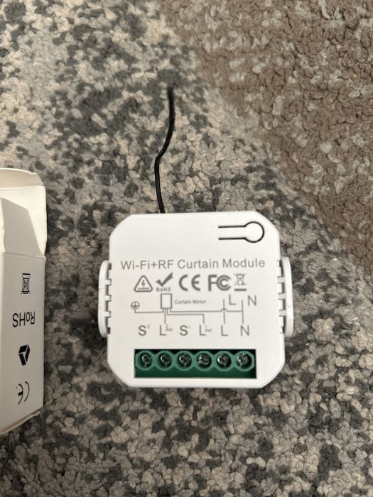 Sterownik moduł rolet, zasłon dopuszczkowy wi-fi tuya smart