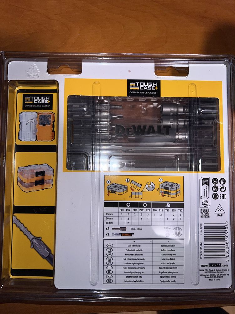 Zestaw bitów DeWalt DT70702