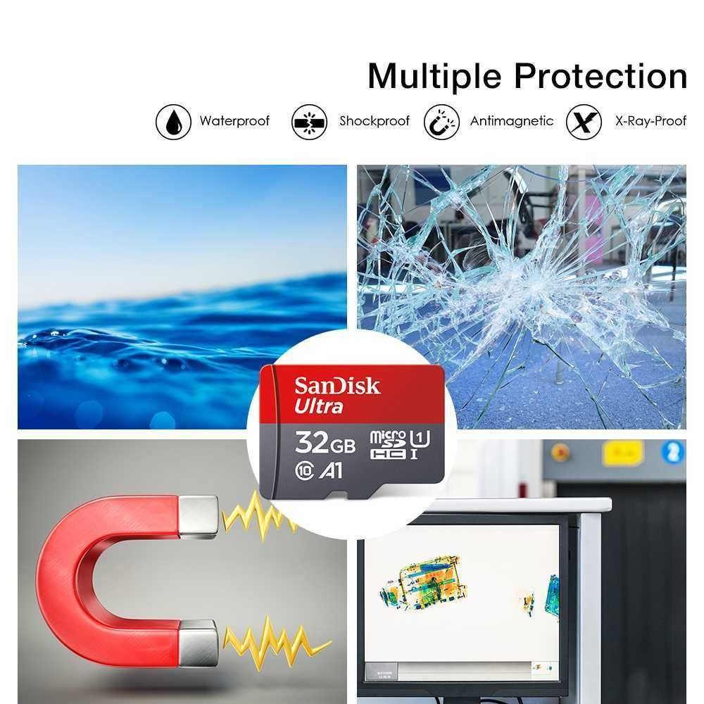 Карта пам'яті SanDisk Ultra microSD 64GB Class 10, ADATA PREMIER 64GB