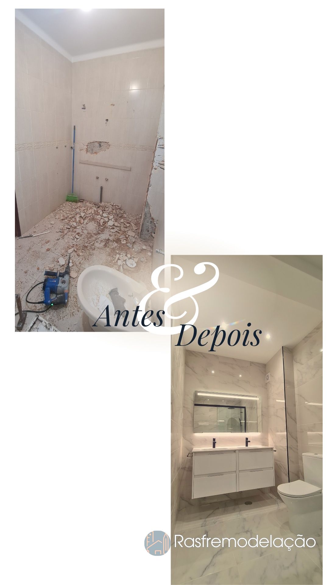 Remodelação e renovação de interiores.