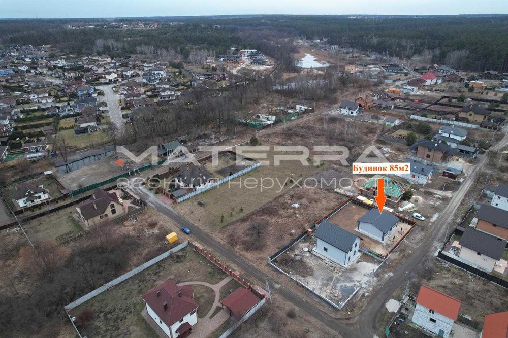 Продаж будинку в Тарасівка Київська обл. в оточенні лісу