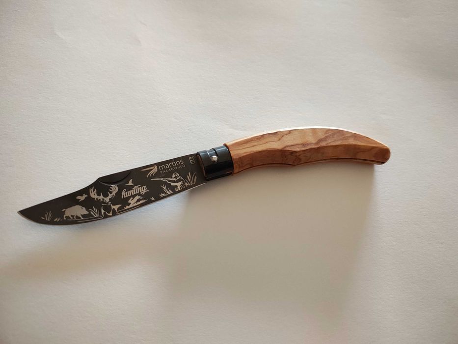Navalha ellegance temática caça full titânio Martins