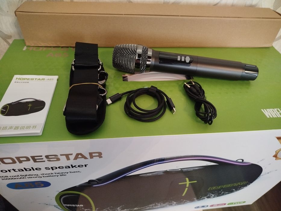 Hopestar A85 400W Bluetooth колонки чорные (Оригинал)