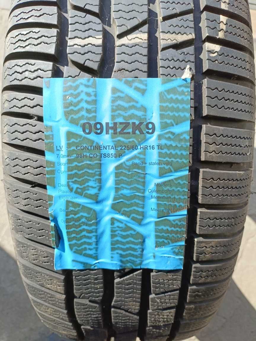 Opony zimowe w bdb stanie