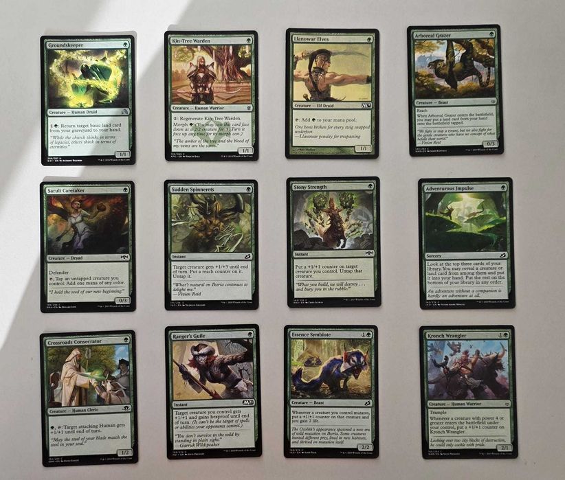 Cartas Magic - Verdes