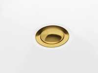 Złoty zestaw wannowy - korek klik klak z maskownicą