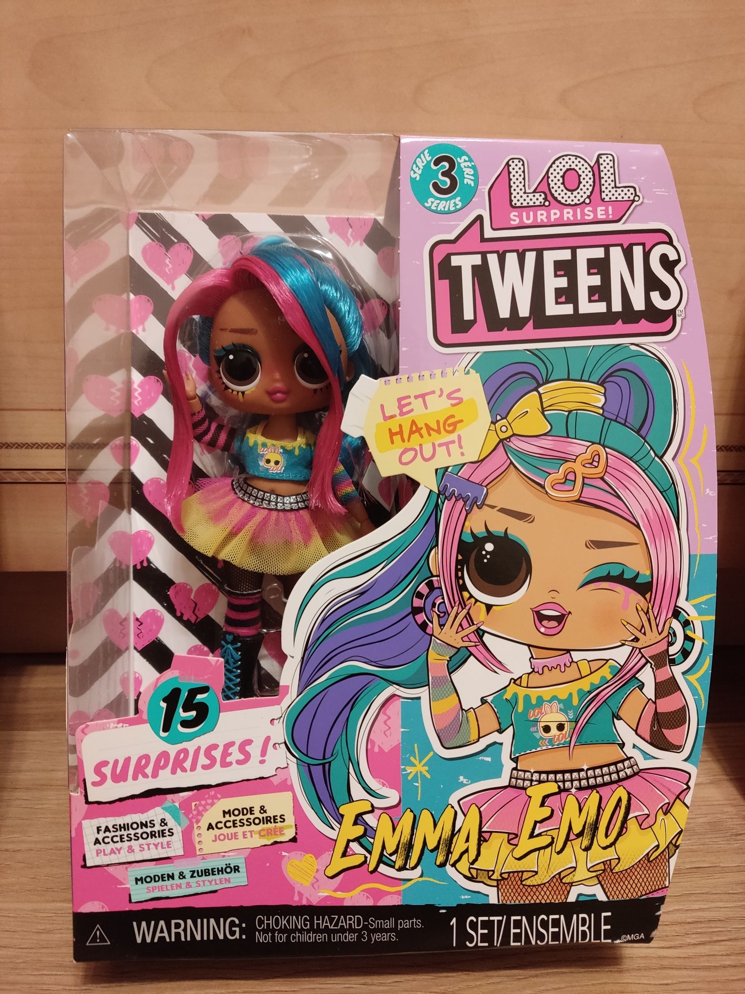 L.O.L. Surprise! Tweens Series 3 Emma Emo Fashion Doll