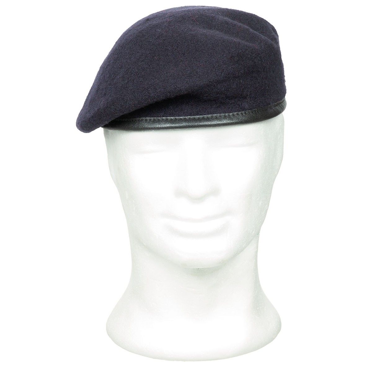 beret wojskowy tłoczony mfh niebieski 62 cm