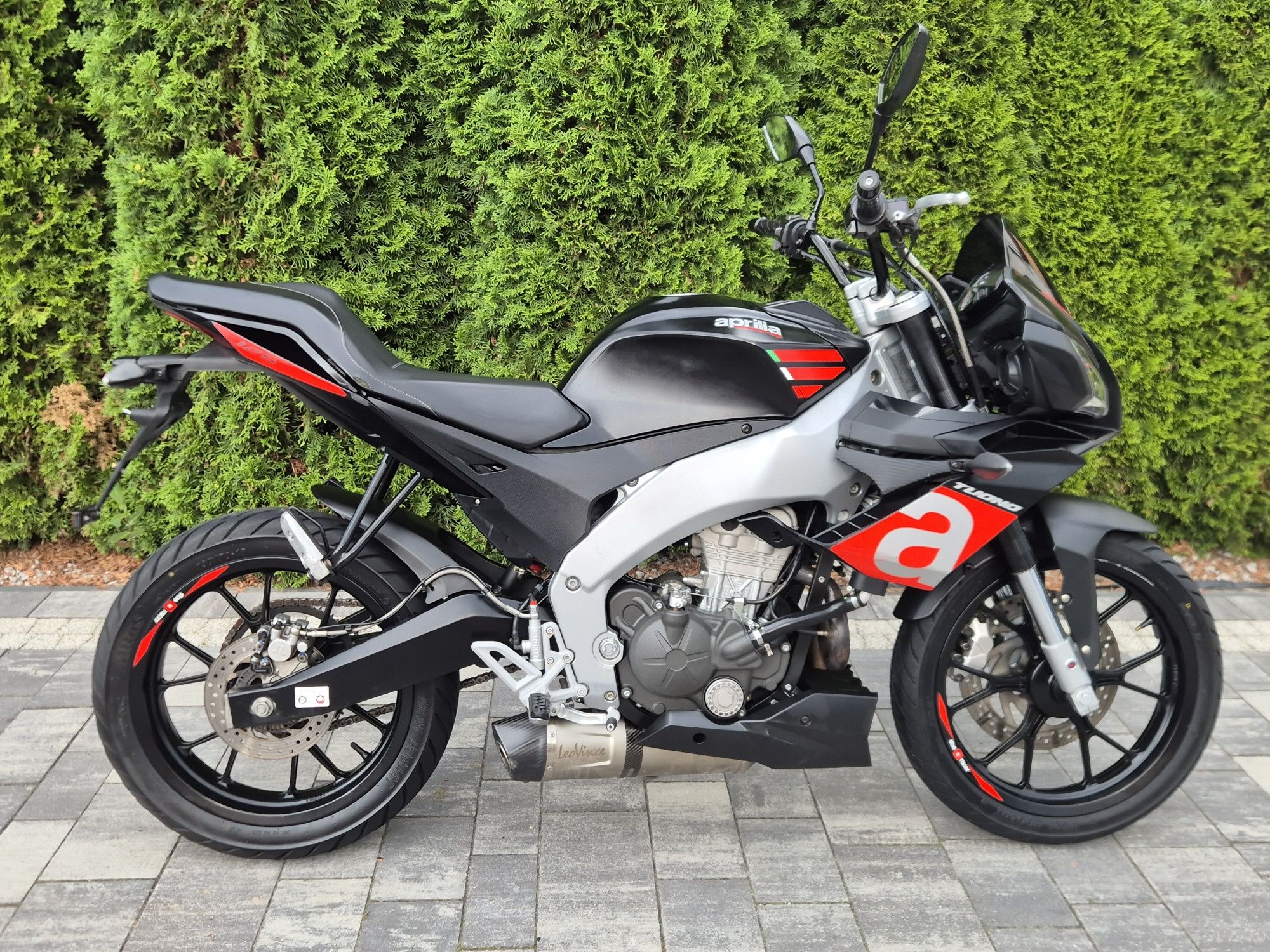 Aprilia TUONO 125 Leo Vince ABS 2019r Kat B a1 mt rs4 cb