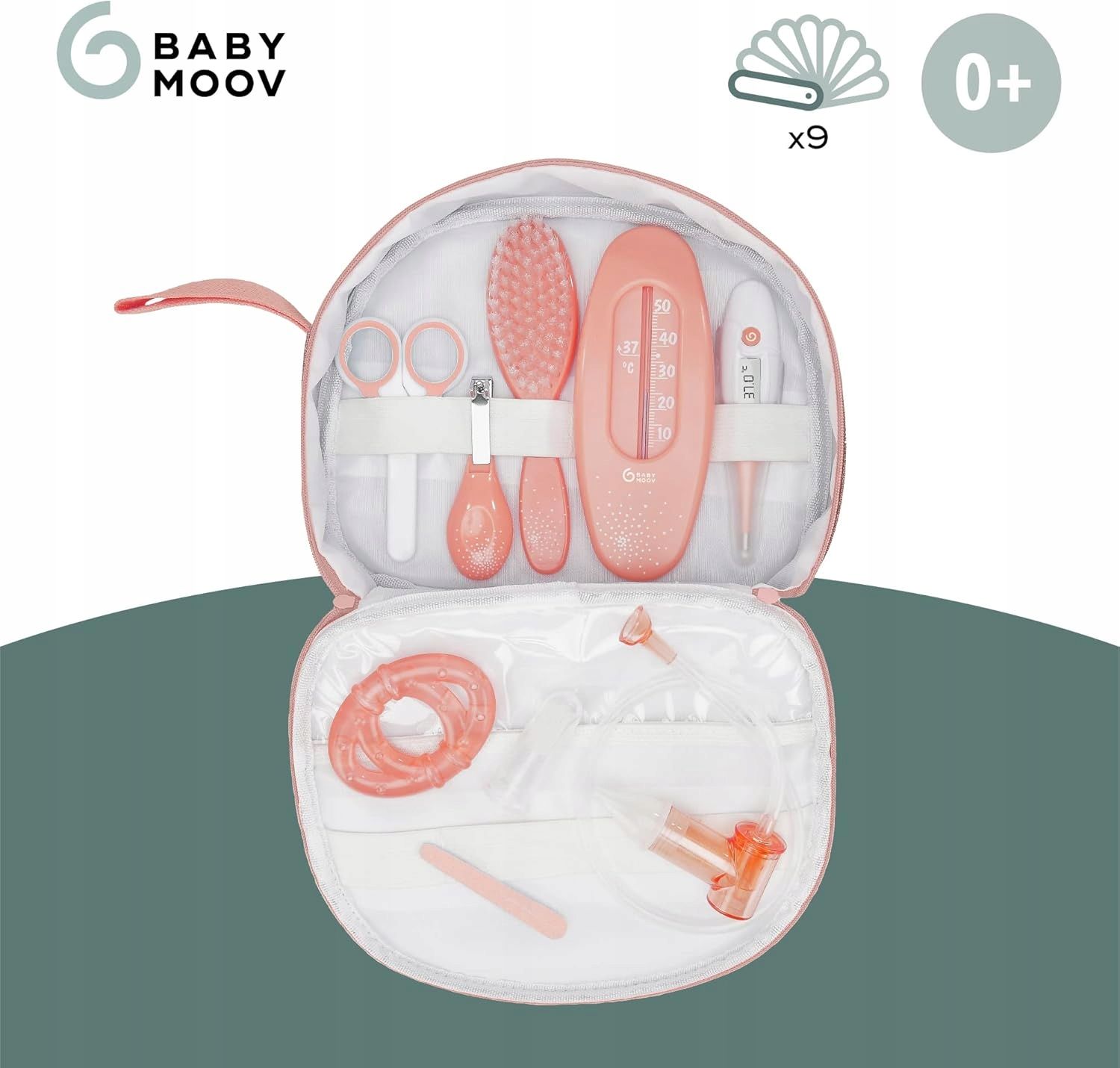 Zestaw do pielęgnacji niemowląt Babymoov, 9 elementów