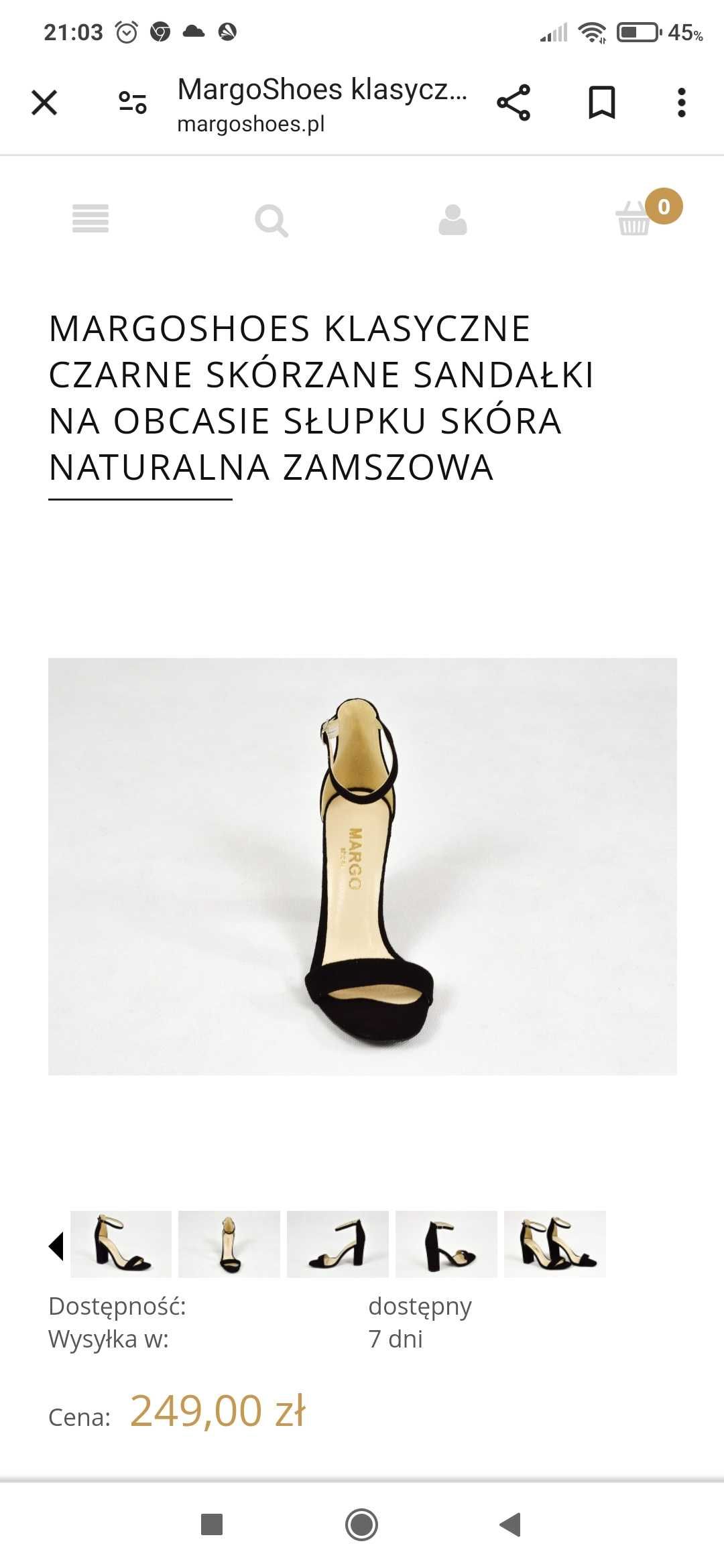 Buty damskie -sandalku rozm.36-nowe