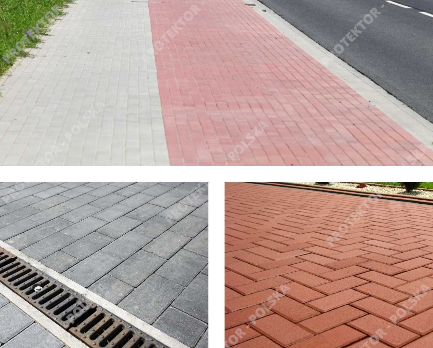 kostka brukowa HOLLAND Bruk betonowa chodnikowa plac ścieżka prostokąt