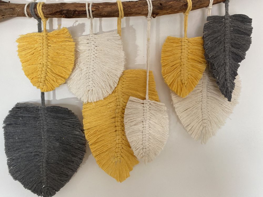 Decoraçao em macramé