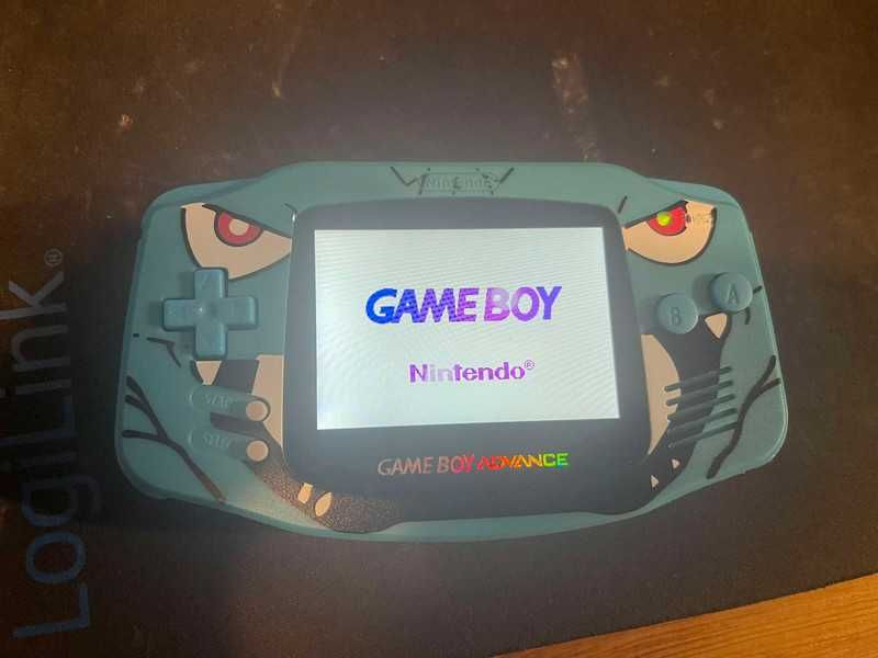 GameBoy Advance + oryginalne pudełko (IPS LCD)