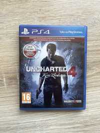 Uncharted 4 gra PS4 idealny stan Kres Złodzieja