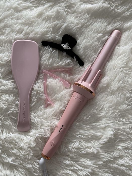 автоматична плойка Луні, рожева luni