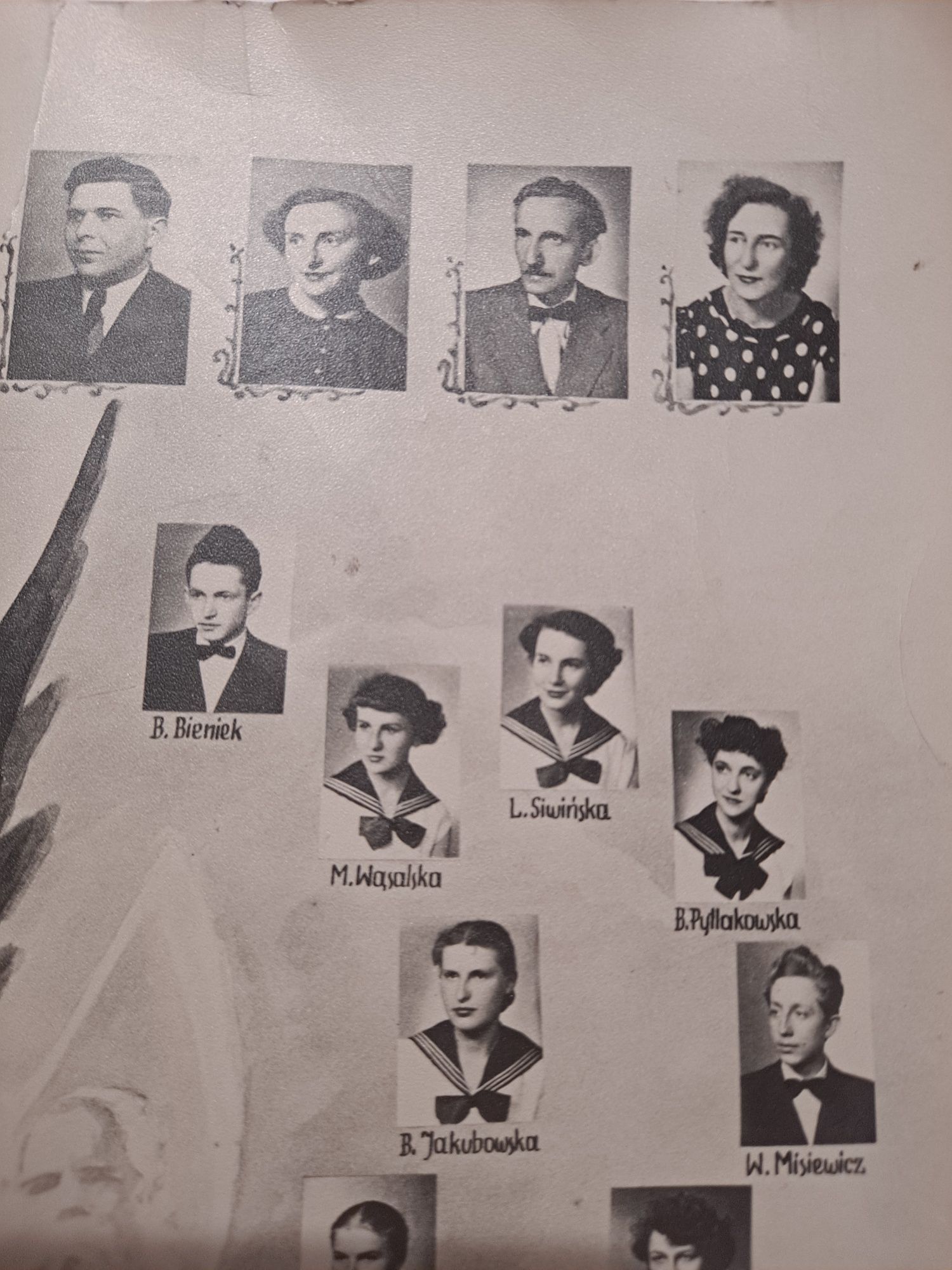 Stare zdjęcie liceum 1956