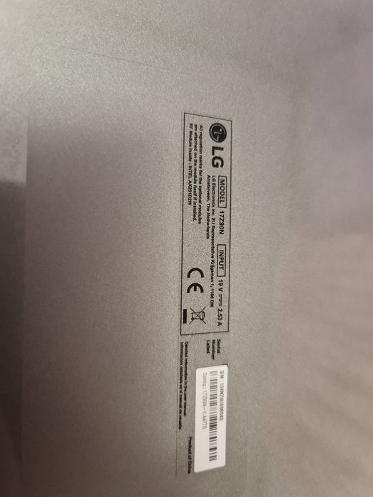 LG Gram 17 (17z90n) i7-1065G7/16/1tb
